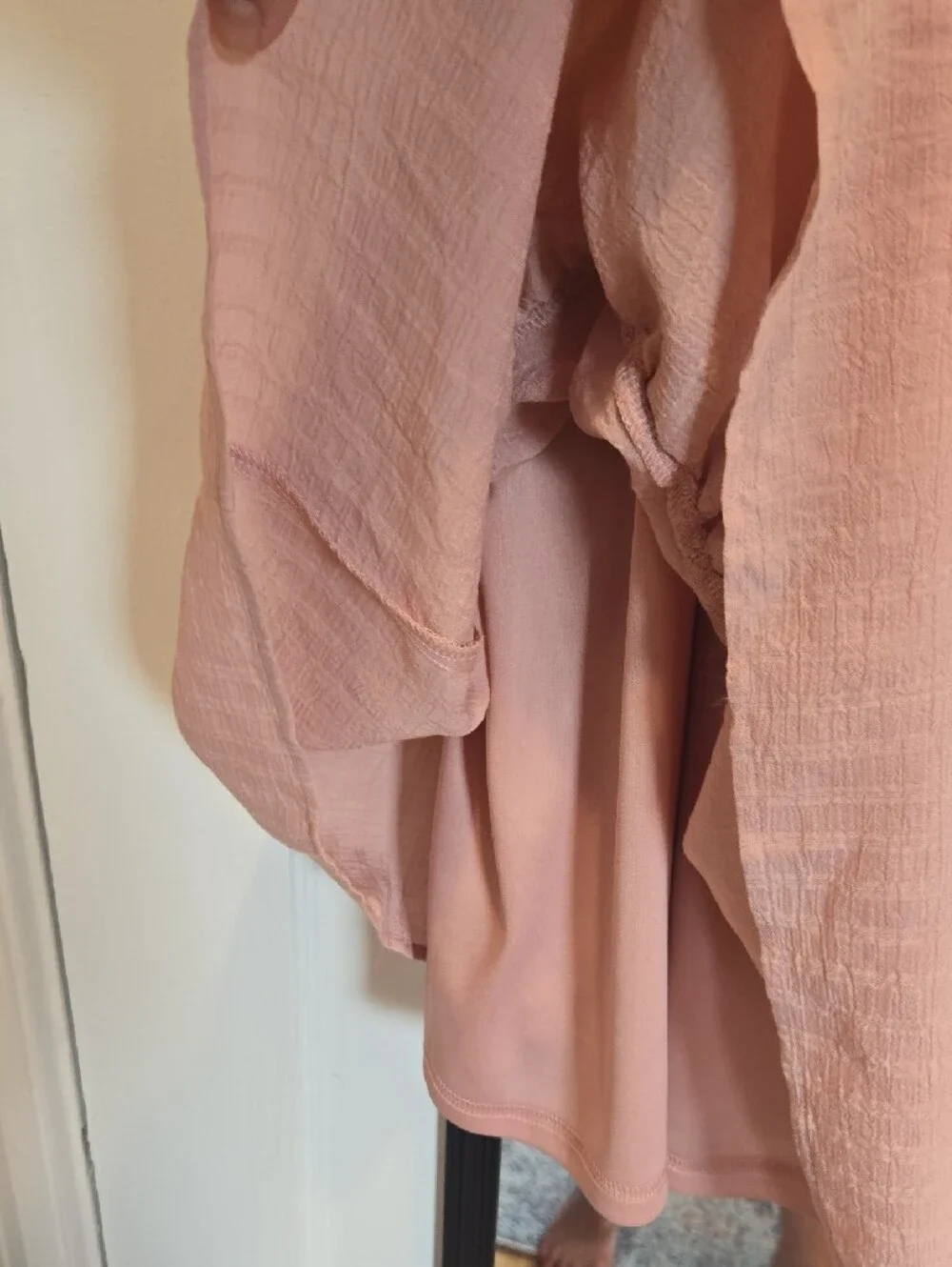Pink Ruffle Tiered Spaghetti Strap Dress | NWOT